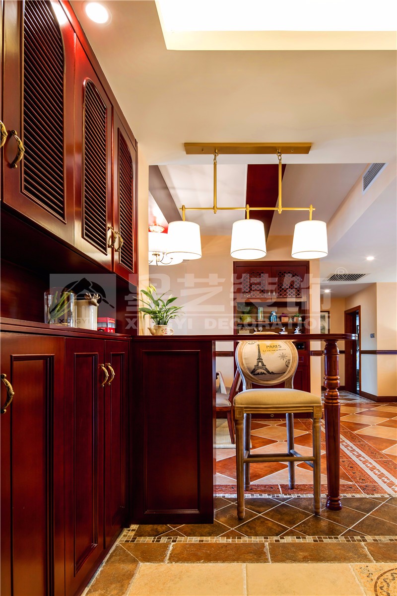 海華東盟公館138平玄關實裝修實景圖