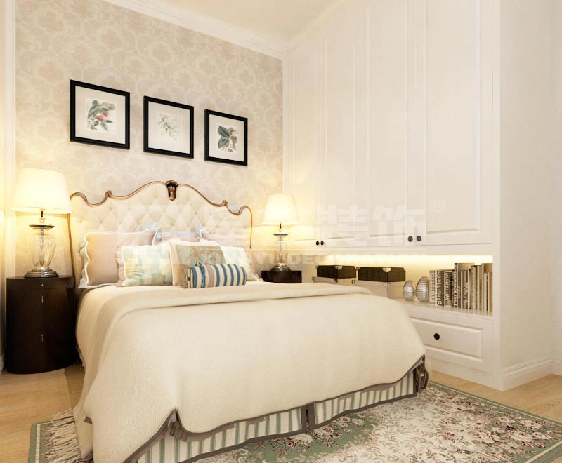 萬(wàn)達(dá)茂89平臥室裝修效果圖