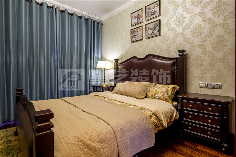 海華東盟公館138平客臥裝修實景圖