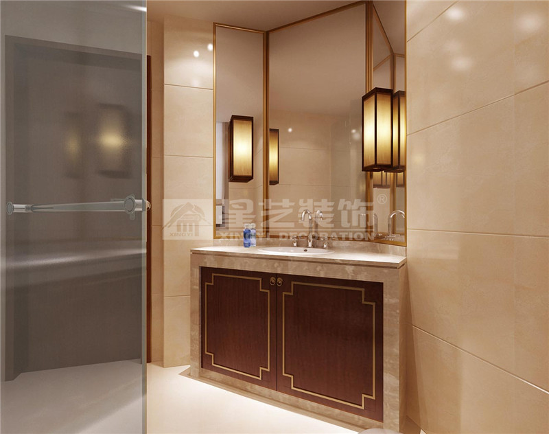 廣源國(guó)際144平衛(wèi)生間裝修效果圖