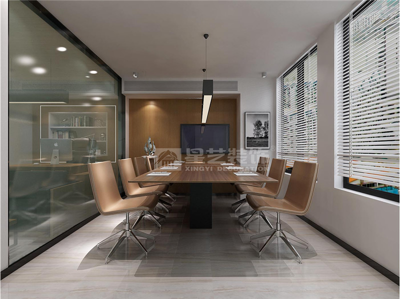 青秀萬達(dá)銀座300平會議室裝修設(shè)計效果圖