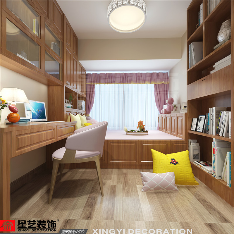 翰林學府130平兒童房裝修效果圖