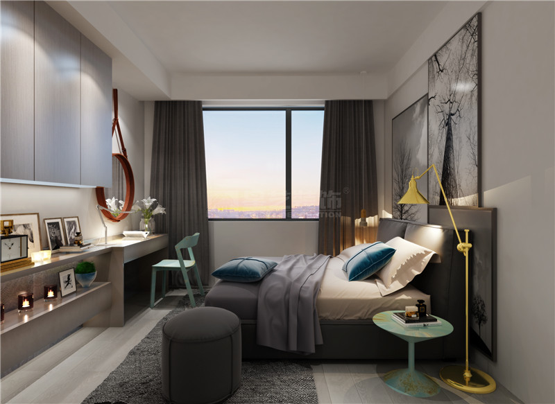 江悅藍灣70平臥室裝修效果圖