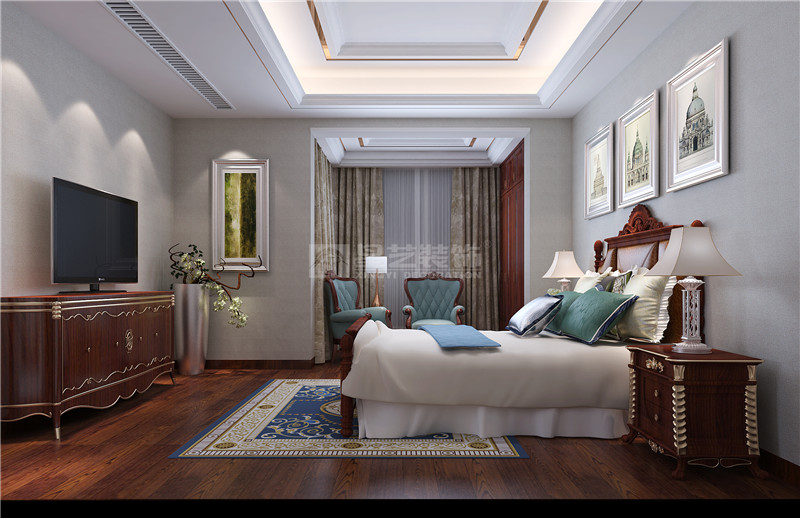 萬(wàn)達(dá)茂149平臥室裝修效果圖