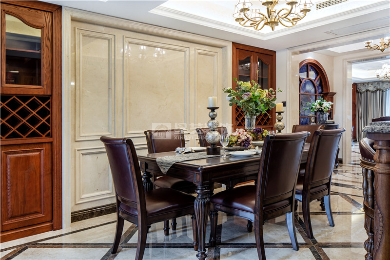 金源一品210平餐廳裝修實(shí)景圖