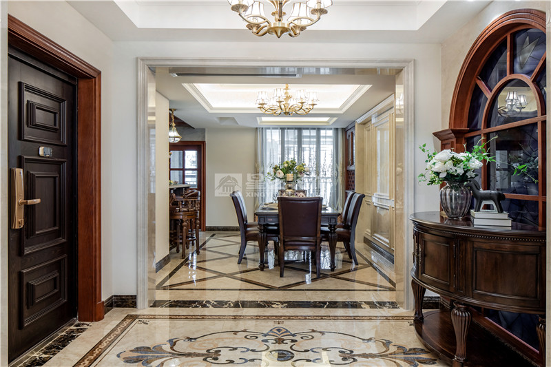 金源一品210平玄關(guān)裝修實(shí)景圖