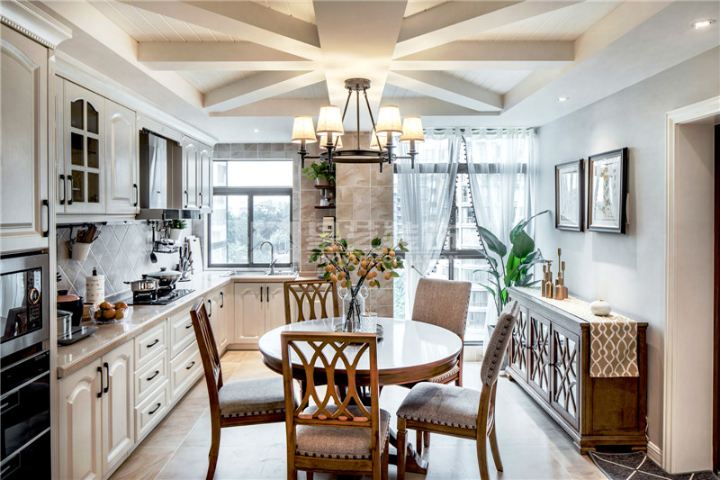 遠(yuǎn)辰山水一號(hào)150平餐廳裝修效果圖