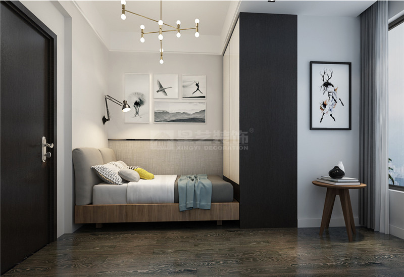 保利領秀前城120平臥室裝修效果圖