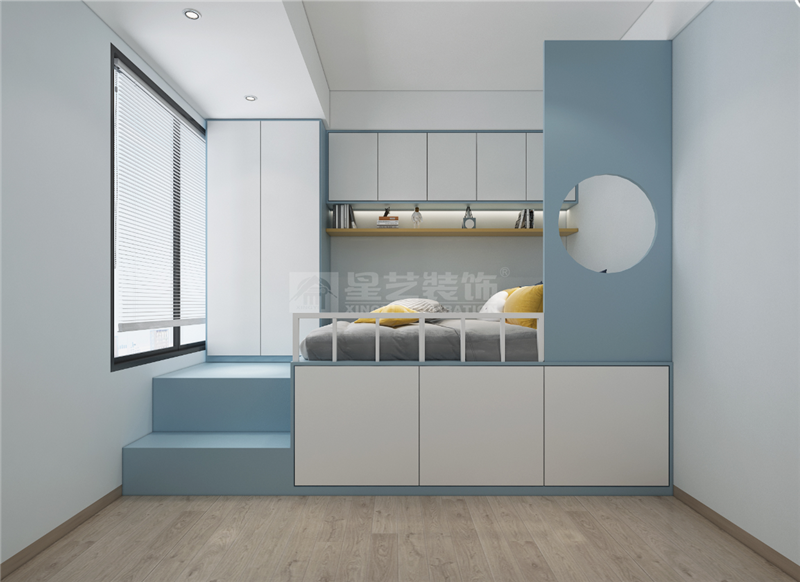 保利冠江墅149平兒童房戶裝修效果圖