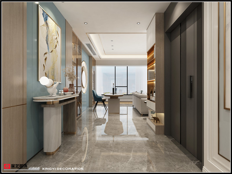 保利冠江墅 175平入戶(hù)裝修效果圖