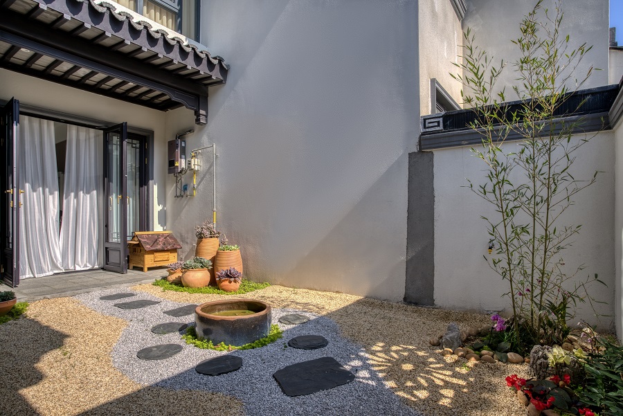 招商十里云裳160平新中式院子實(shí)景