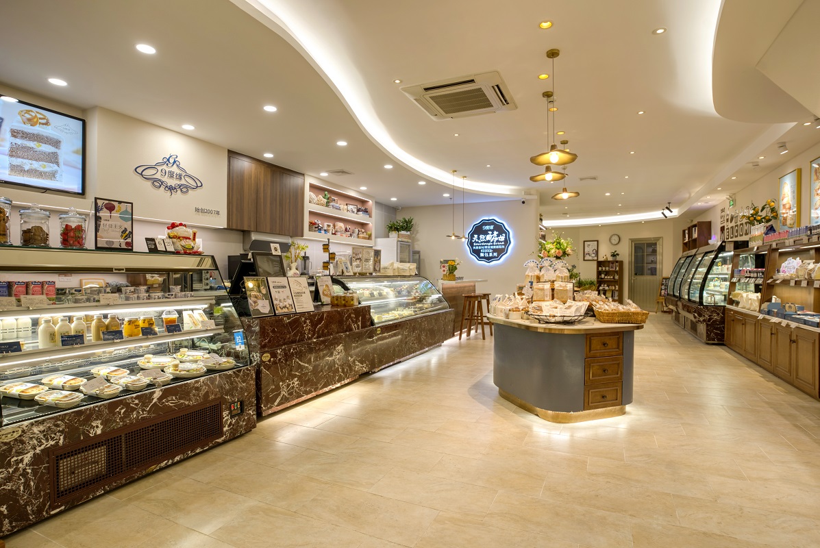 9度緣蛋糕店詫寂風(fēng)120平