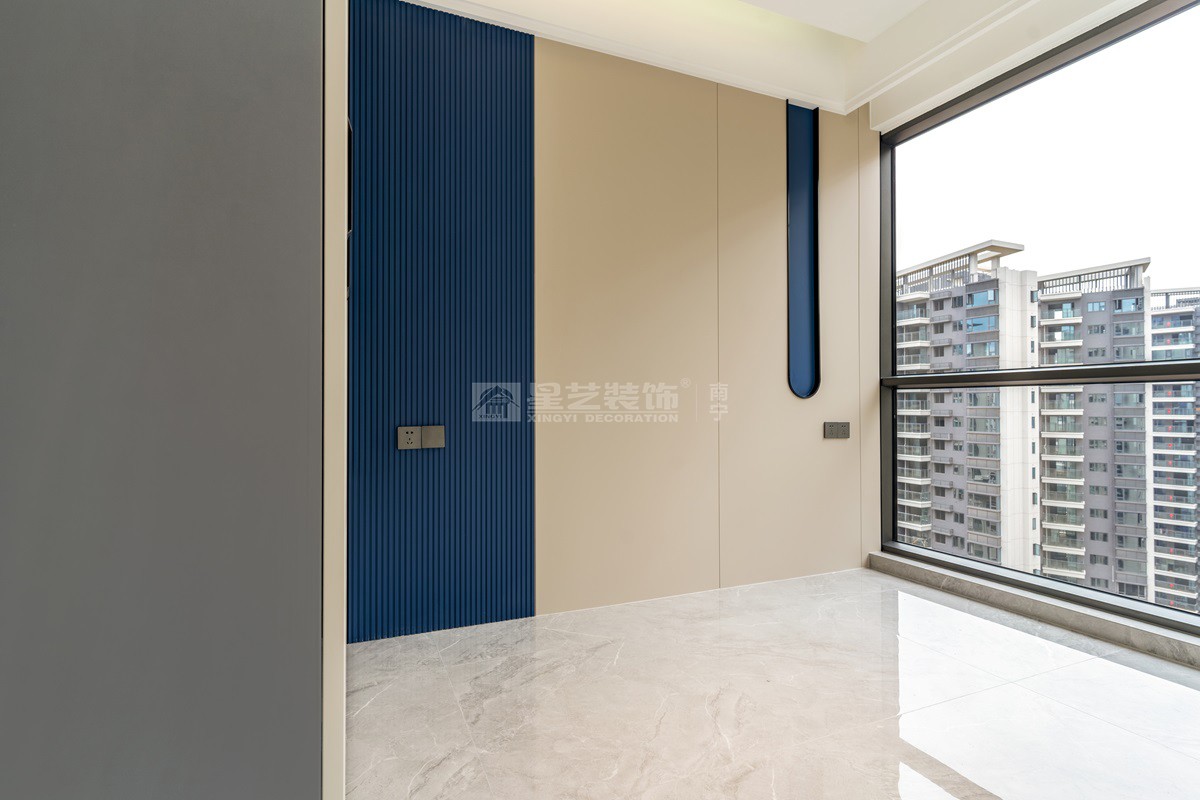 建發(fā)央璽129平現(xiàn)代奶油風兒童房裝修實景